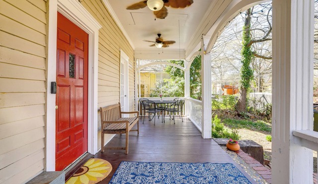 Steps to Shops & Eats: Decatur Home w/ Large Yard