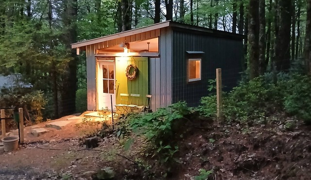 Studio at Cold Springs Cabin for two, hikers delight, next to the Pisgah Forest