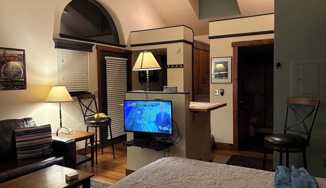 Studio managed and cleaned by owner. High quality linens throughout the condo. in Bend
