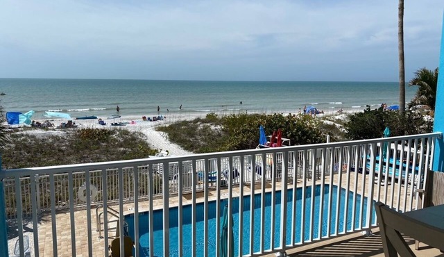 Sunset from your Balcony! NEW BUILDING, Beachfront, 2/2, Heat Pool, UNIT 202
