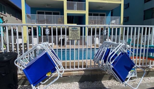 Sunset from your Balcony! Beachfront, 2/2, Heated Pool, UNIT 405, IRB