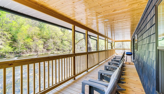 Tellico River Cabin w/Game Room & Fire Pit!