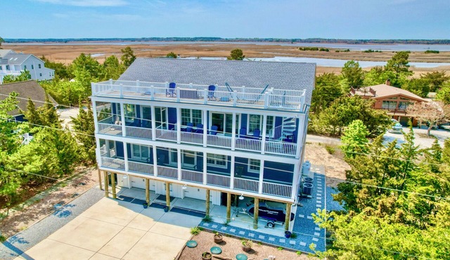 "The Haven of Rest" – Multi-Gen Luxury Beach House w/Elevator & Rooftop Views!