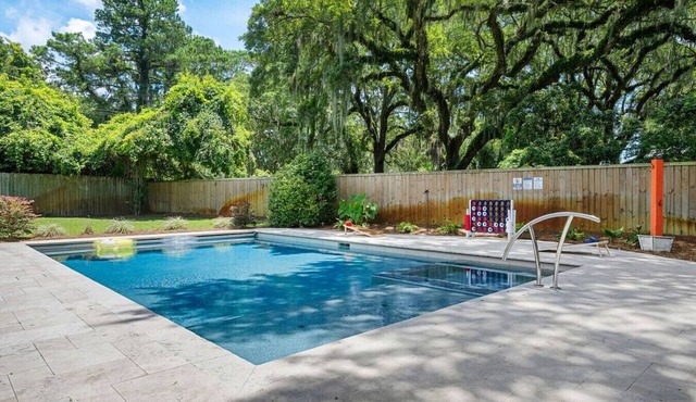 The Palmetto Pool House | 4 BR + Arcade Room