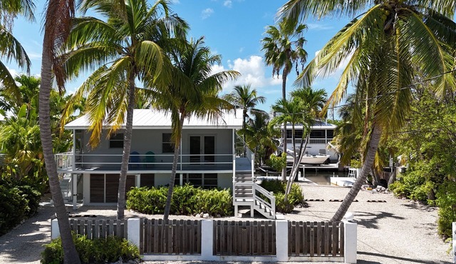 Tropical Charm ~ Lower Keys Waterfront Gem with Dock & 9,000' Lot