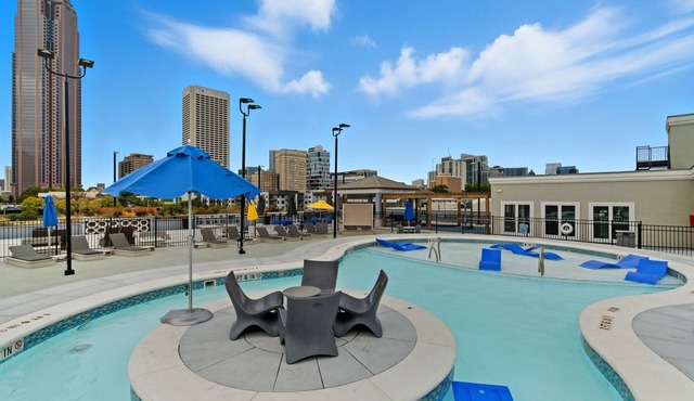 Two FIFA World Cup Suites · Sleeps 8 · Rooftop Pool · Private Balconies