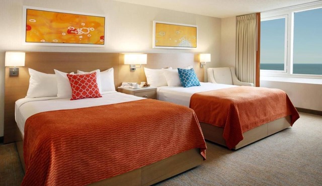 Two Queen Room at a Hotel