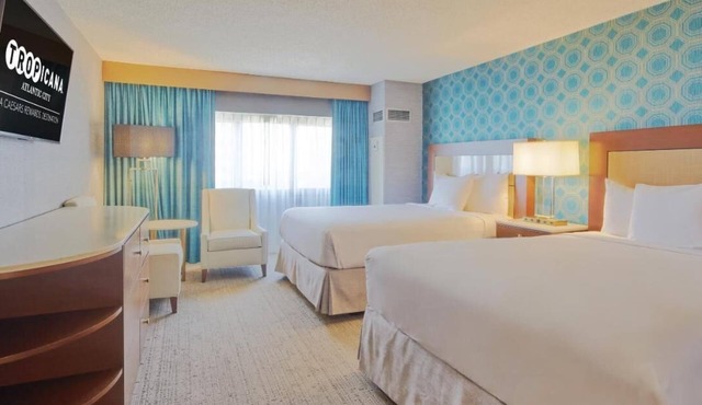 Two Queen Room at a Hotel