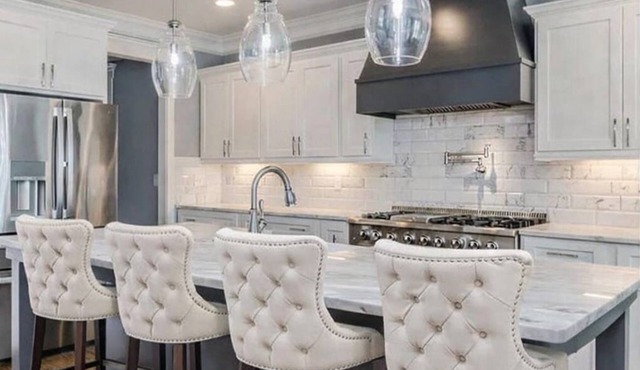 Water view, Chefs kitchen, Movie Theater and outdoor Patio