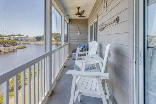 Waterfront Condo w/Views & Pool in Little River