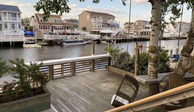 Waterfront oasis awaits. 2 Decks! Minutes to LBI