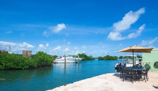 Waterfront & snowbird-friendly studio with dock & quick open water access