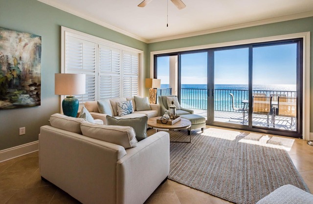 Book Today for Fall! NEWLY RENOVATED! Top Floor Gulf Front Condo Unit 401!