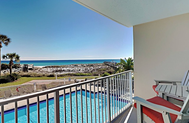 Destin on the Gulf #203 | Luxe Condo w/Gulf Views + Resort Amenities