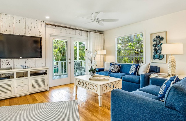 Dog-friendly house w/ beautiful upstairs deck and grill, steps from the beach