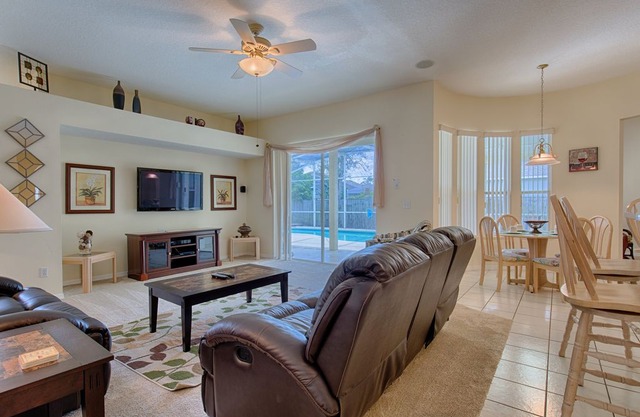 Family Home With Heated Pool On Golf Course Only 20 Minutes From Disney World