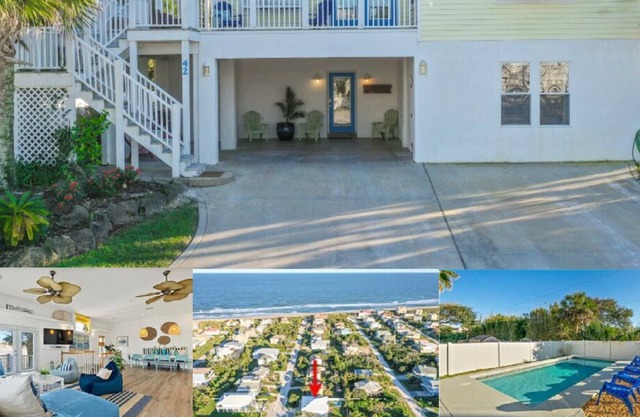 "Fantasea" is the Perfect Beach House with Pool and Hot Tub! 4 bed/3 bath with 2 Master Suites
