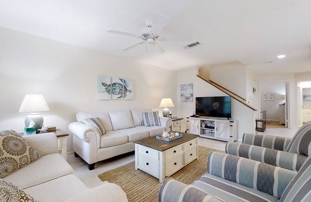 Newly Renovated Summer Beach Village Home with Patio, WiFi & Shared Pool