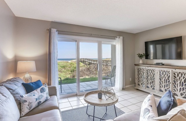No Stairs, Just Sand: First-Floor Beachfront