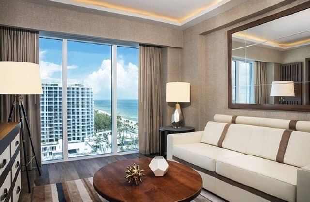 One Bedroom Suite with Partial Ocean View