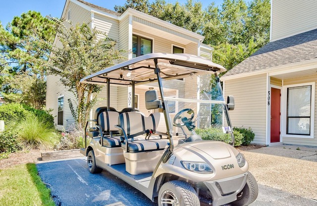 Pet Friendly ~ Golf Cart Included ~ Spacious Living Area ~ Private Patio