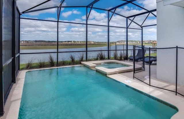 ✔️Pvt pool ✔️ SPA✔️ near Disney ✔️12 ppl ✔️ Clubhouse access