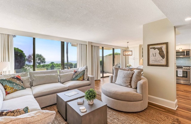 Renovated Oceanfront Condo with Ground-Level Patio on Amelia Island