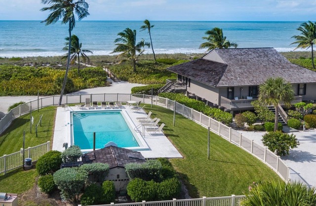 South Seas Beach House 29 Captiva Island beach view resort home