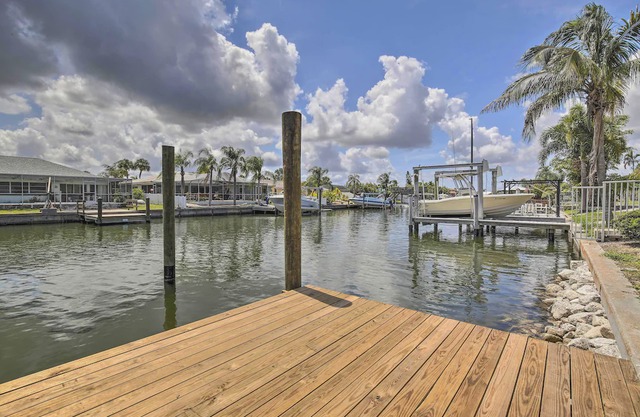 Updated Apollo Beach Home w/ New Dock & Hot Tub!