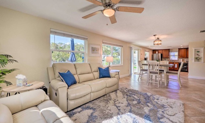 New Port Richey Cottage | 143 m² Cabin ∙ 3 bedrooms ∙ 6 guests