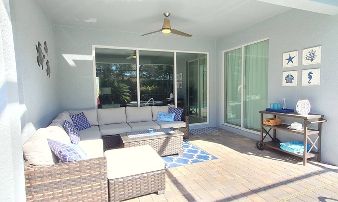 Bonita Springs House | 15 minutes from the beach. Pool house in gated community