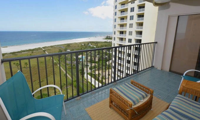 Sand Key Condo | 15th Floor Beauty in Sand Key! 2 Bedroom, 2 Bath-Sleeps 4. 30 day minimum.