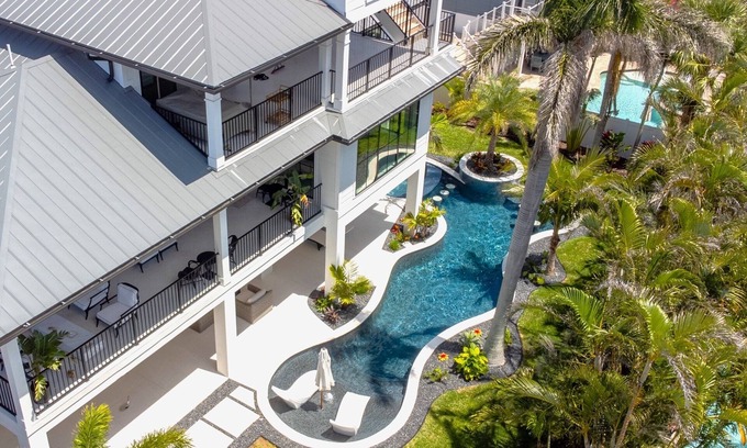Whitney Beach House | 2 Min Walk to Beach, Bikes, Paddleboards, Heated Pool, Hot Tub, Fireplace