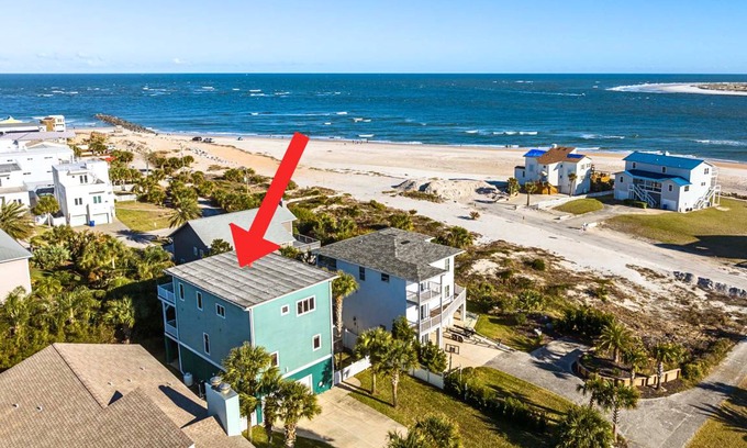 Vilano Beach House | 203 m² House ∙ 4 bedrooms ∙ 10 guests