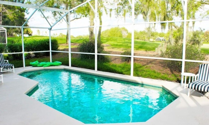 Haines City Villa | 4 Bed Pool Home on Golf Course - 20-25 Min Disney