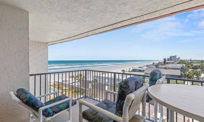 New Smyrna Beach Condo | 507- Ocean View 2 bedroom top floor