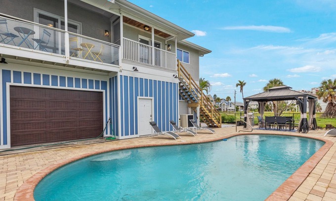 Laguna Shores House | 8057 Estero Blvd | Upgraded Beach Home + Heated Pool!