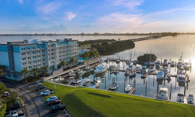 Whitney Beach Apartment | Accessible Deluxe Room w/Two Queen Beds, Private Balcony, & Marina Views