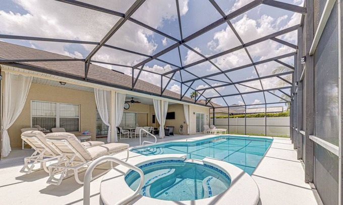 West Haven House | Beautiful home with private pool and spa near to Champions Gate and Disney