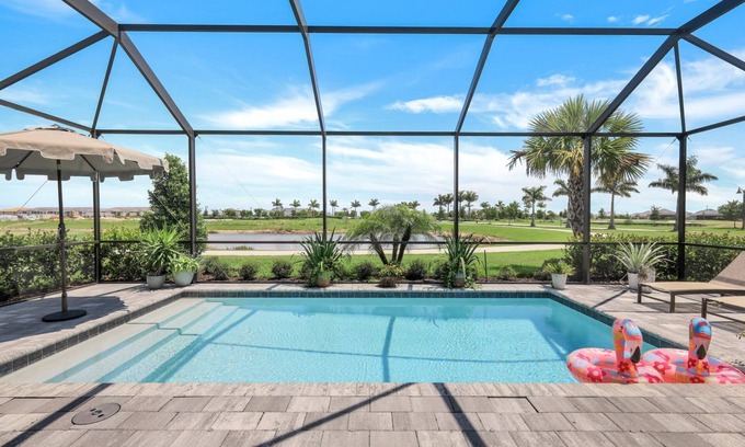 Immokalee House | Beautiful luxury, golf vacation home available for seasonal rental.