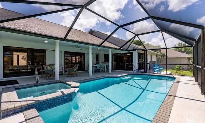 Iona House | Beautiful Private Pool Home In-between Fort Myers Beach and Sanibel Island home