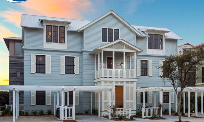 Seaside House | Blue View | Stunning Home with Gulf Views | Seaside, FL | 4BR/4.5BTH