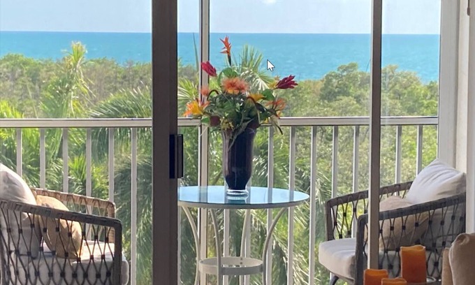Vanderbilt Beach Condo | Breathtaking view of GULF, BAY and SUNSET from the room