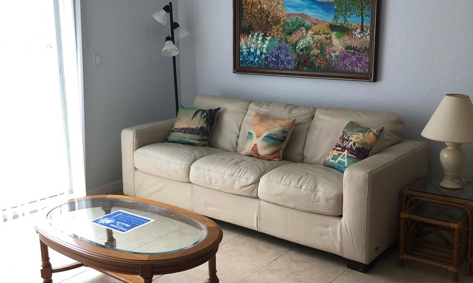 Englewood Apartment | Bright & New Condo Steps Away from Beach and Bay