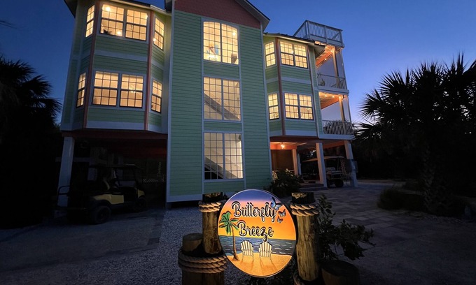 North Captiva House | Butterfly Breeze on North Captiva Island, Ask About Special Fall and Low Occupancy Rates