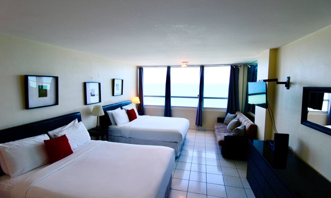 Mid Beach Condo | Castle 1033 Ocean view studio, Pool and Beach Access, FREE Parking, Tennis and more!
