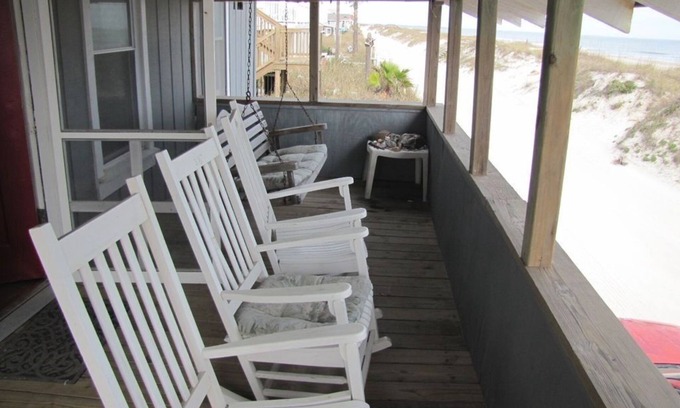 Fernandina Beach House | Charming Beach House with Covered Porch to Relax and Enjoy the Ocean Views!
