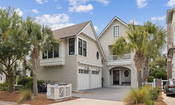 WaterSound Beach House | Fall Getaways Available! Private Heated Pool! Amazing Views! Great Entertainment Space!
