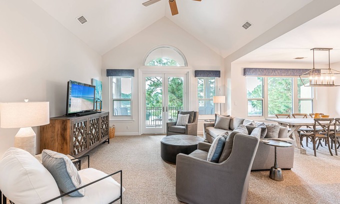 Sandestin Condo | Golf Cart ~ Lakefront ~ Private Resort Beach Access