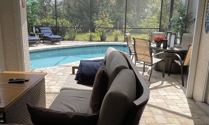 Arborwood House | Great 3 Bed, two bath pool home in gated community.